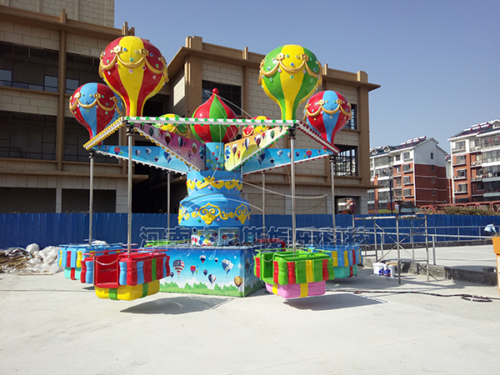 Воздушный шар Samba в стадии строительства
