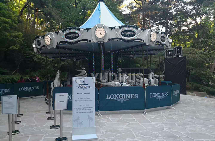 24-местная карусельная аттракцион Longines на выставке в Южной Корее